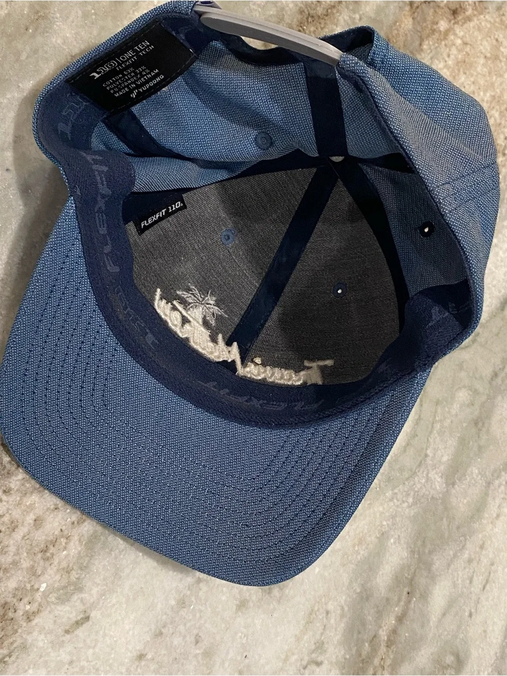 TravisMathew Blue Heather Bay Islands Snapback Hat
